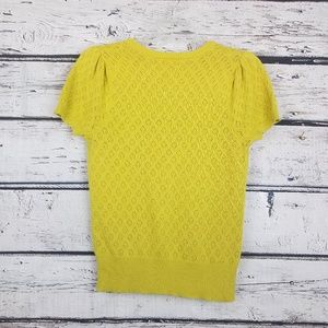 The Limited Sweaters - The Limited mustard yellow cotton cardigan in xs The Limited Sweaters - The Limited mustard yellow cotton cardigan in xs